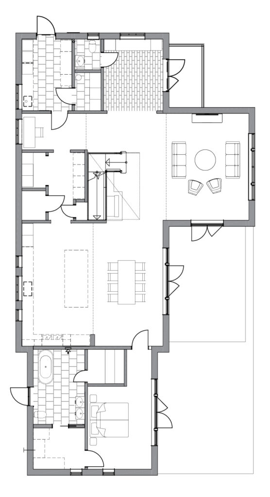Planritning för VH289, plan 1
